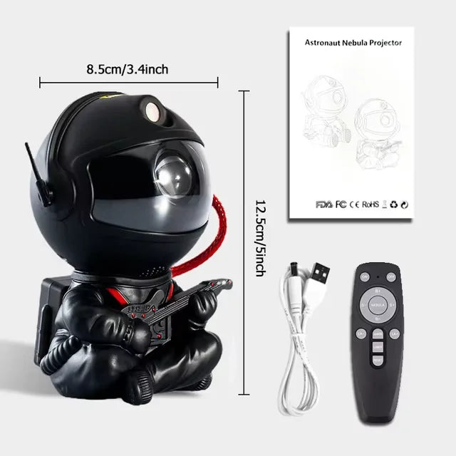 Astronaut Galaxy Projector Star Projector Galaxy Night Light Space Buddy Projector with Nebula Remote Control for Bedroom home